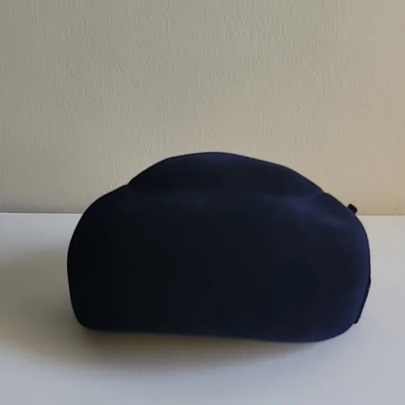 Vintage Noreen Navy Velvet fashion hat - Picture 2 of 9